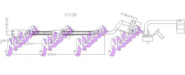BROVEX-NELSON H7138 Гальмівний шланг