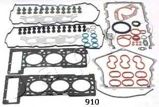 JAPKO 49910 Комплект прокладок, двигун