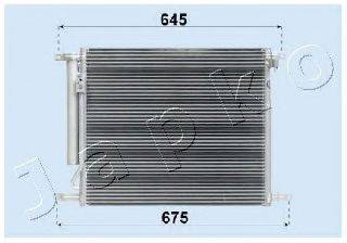 JAPKO CND313016 Конденсатор, кондиціонер
