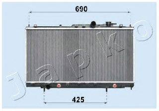 JAPKO RDA183018 Радіатор, охолодження двигуна