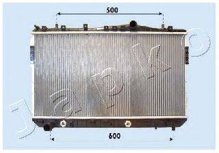 JAPKO RDA313021 Радіатор, охолодження двигуна