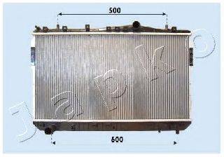 JAPKO RDA313022 Радіатор, охолодження двигуна