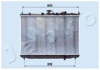 JAPKO RDA333025 Радіатор, охолодження двигуна