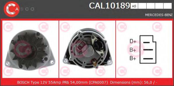 CASCO CAL10189AS Генератор