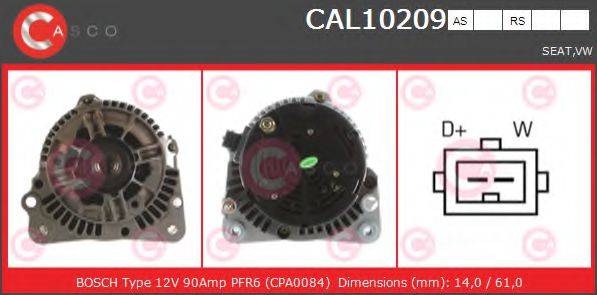 CASCO CAL10209AS Генератор