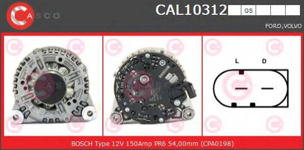 CASCO CAL10312GS Генератор