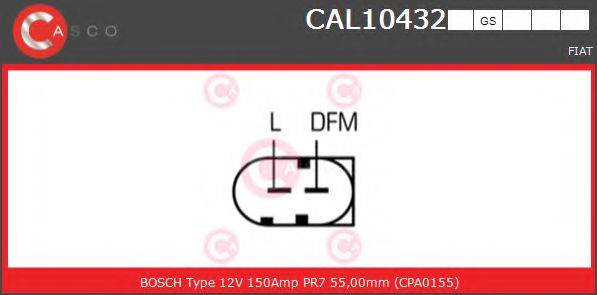 CASCO CAL10432GS Генератор