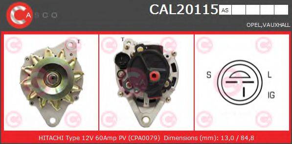 CASCO CAL20115AS Генератор