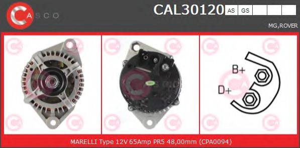 CASCO CAL30120AS Генератор