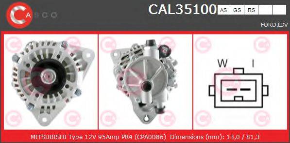 CASCO CAL35100AS Генератор