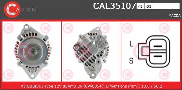 CASCO CAL35107AS Генератор