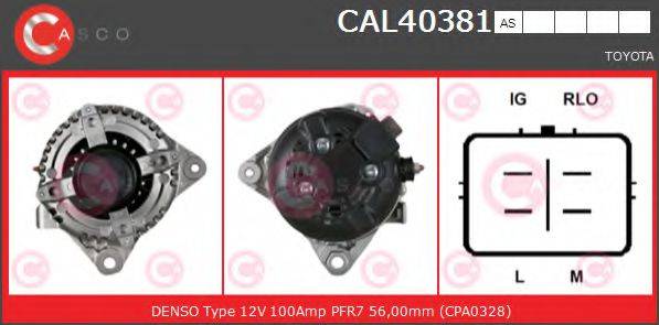 CASCO CAL40381AS Генератор