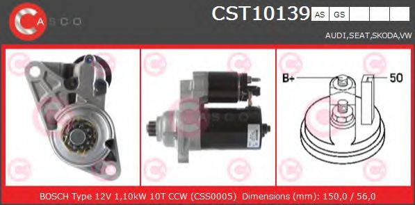 CASCO CST10139AS Стартер