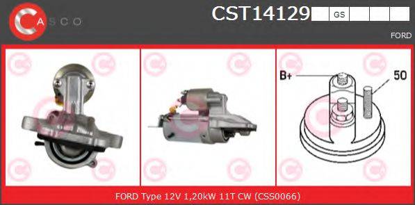 CASCO CST14129GS Стартер