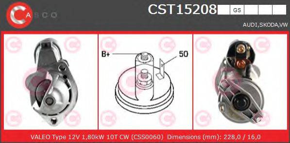 CASCO CST15208GS Стартер