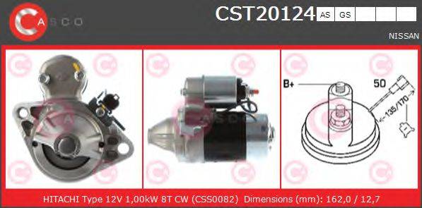 CASCO CST20124AS Стартер