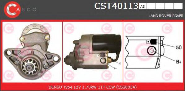 CASCO CST40113AS Стартер