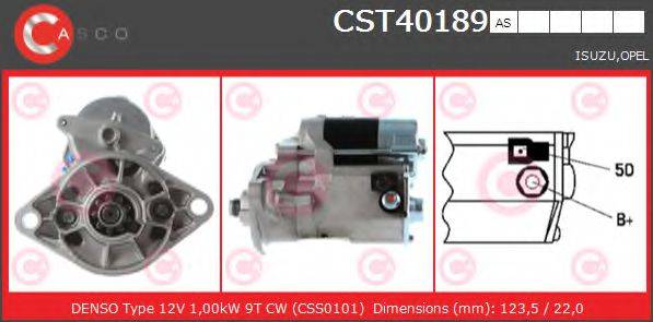 CASCO CST40189AS Стартер