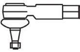 FRAP 2307 Наконечник поперечної кермової тяги
