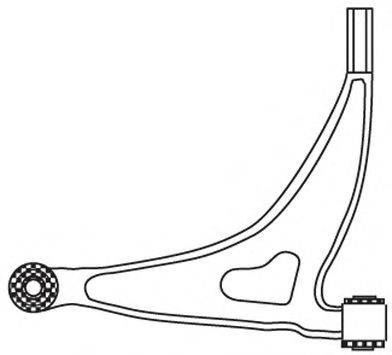 FRAP 3422 Важіль незалежної підвіски колеса, підвіска колеса