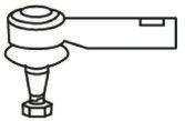 FRAP 3456 Наконечник поперечної кермової тяги