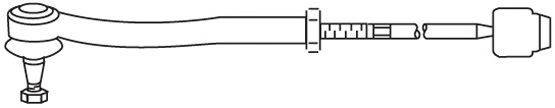 FRAP T365 Поперечна рульова тяга