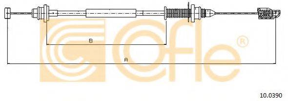 COFLE 100390 Тросик газу