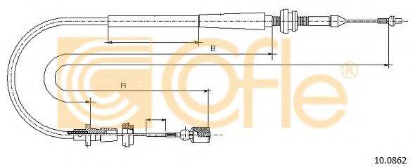 COFLE 100862 Тросик газу