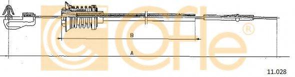 COFLE 11028 Тросик газу