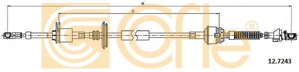 COFLE 127243 Трос, ступінчаста коробка передач