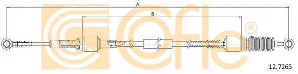 COFLE 127265 Трос, ступінчаста коробка передач