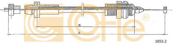 COFLE 16532 Тросик газу