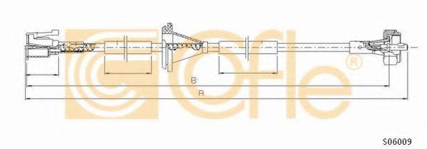 COFLE S06009 Трос спідометра