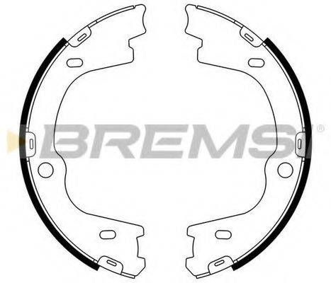 BREMSI GF0769 Комплект гальмівних колодок