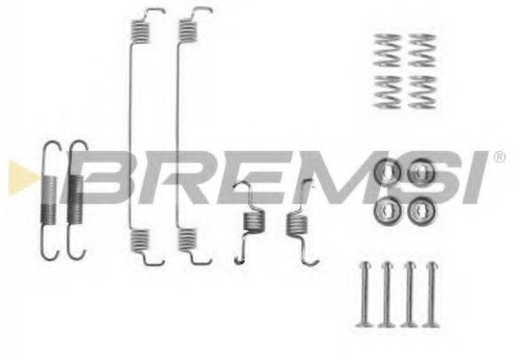 BREMSI SK0018 Комплектуючі, гальмівна колодка