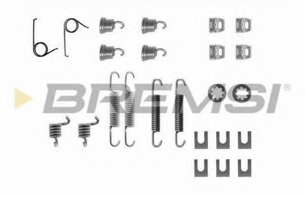 BREMSI SK0554 Комплектуючі, гальмівна колодка