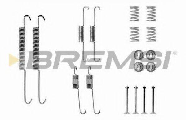 BREMSI SK0613 Комплектуючі, гальмівна колодка