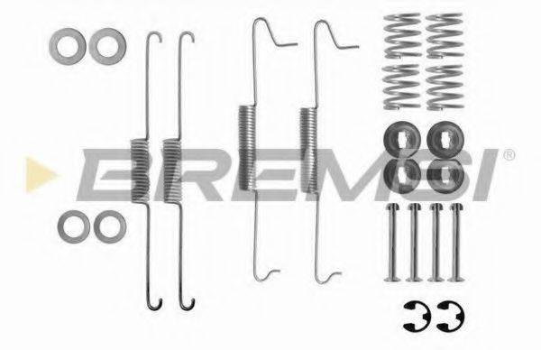 BREMSI SK0623 Комплектуючі, гальмівна колодка