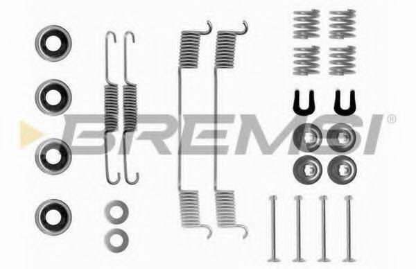 BREMSI SK0635 Комплектуючі, гальмівна колодка