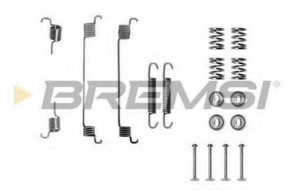 BREMSI SK0672 Комплектуючі, гальмівна колодка