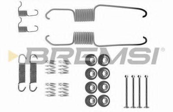 BREMSI SK0685 Комплектуючі, гальмівна колодка