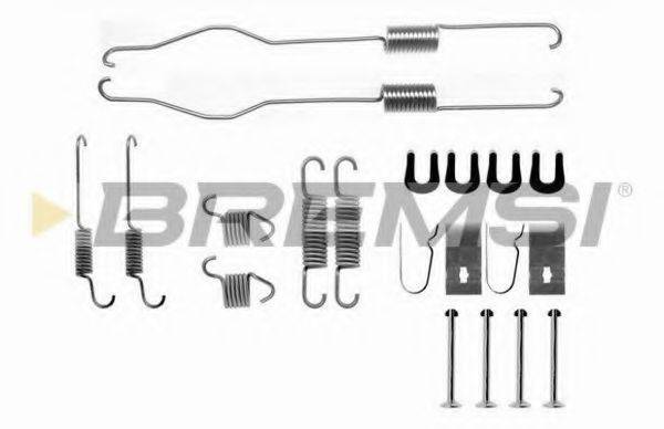 BREMSI SK0694 Комплектуючі, гальмівна колодка