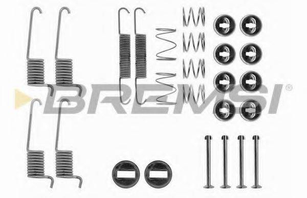 BREMSI SK0714 Комплектуючі, гальмівна колодка