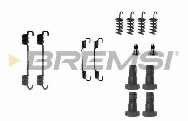 BREMSI SK0716 Комплектуючі, гальмівна колодка