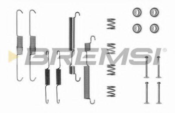 BREMSI SK0770 Комплектуючі, гальмівна колодка