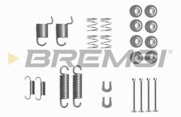 BREMSI SK0834 Комплектуючі, гальмівна колодка