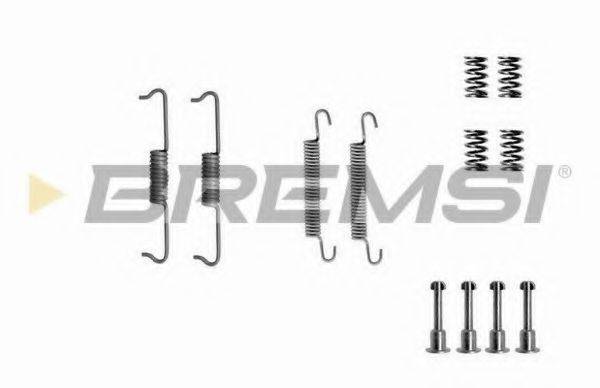 BREMSI SK0841 Комплектуючі, гальмівна колодка