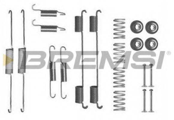 BREMSI SK0861 Комплектуючі, гальмівна колодка