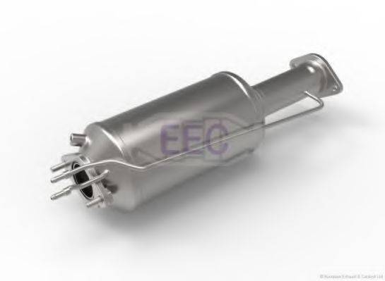 EEC DPF018S Саджовий/частковий фільтр, система вихлопу ОГ