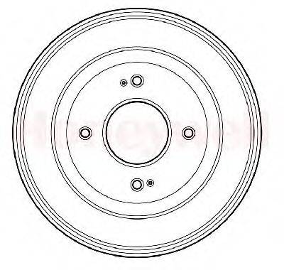 BENDIX 329061B Гальмівний барабан